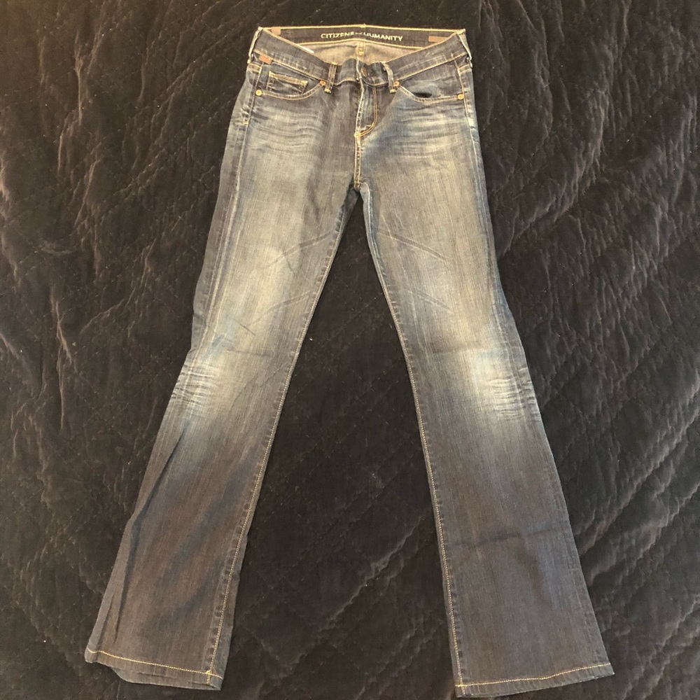 Citizens of Humanity Petite Bootcut Leg Jeans 27